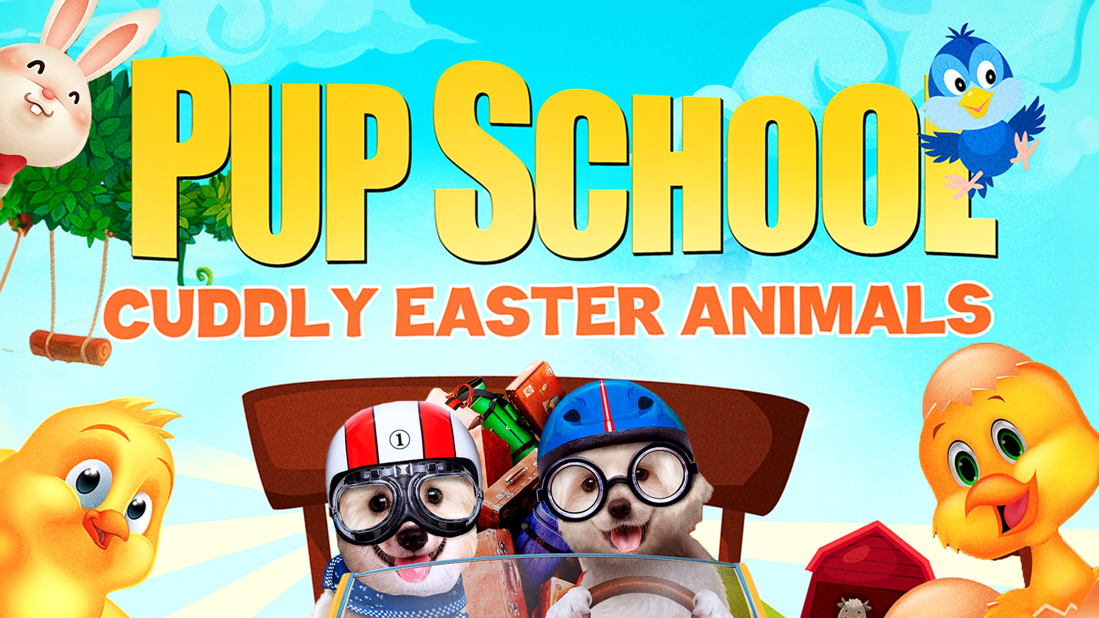 Pup School: Cuddly Easter Animals poster